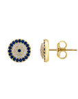EVIL EYE STUD EARRINGS