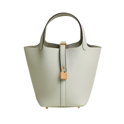 Hermès Picotin Lock 18 Gris Neve.