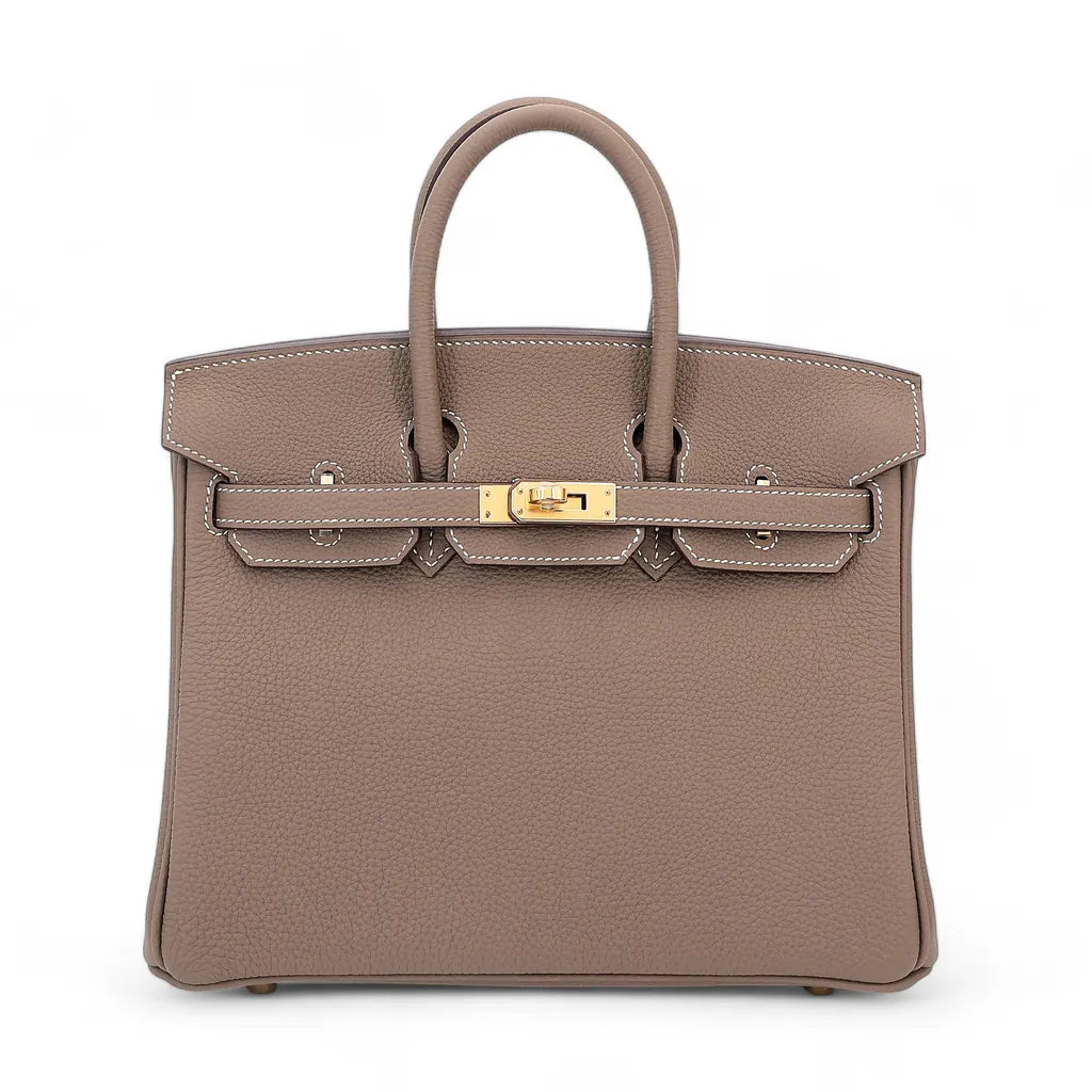 Hermès Birkin 25 etoupe.