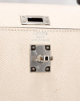 Hermès Kelly 25 Sellier Gris Meyer Chai Nata