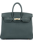 HERMÈS Birkin 25 Vert Mangrove