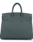 HERMÈS Birkin 25 Vert Mangrove