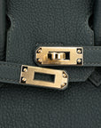 HERMÈS Birkin 25 Vert Mangrove