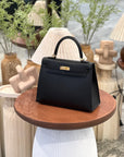 HERMÈS Kelly 25 Sellier Noir