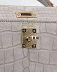 HERMÈS Special Order Mini Kelly II HSS Gris Perle.