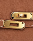 Hermès Birkin 30 Gold.