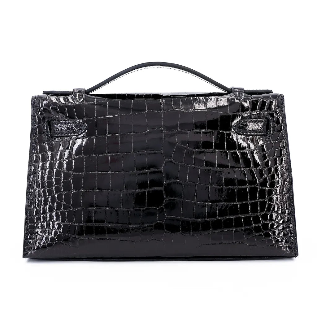 Hermès Kelly Pochette Crocodile.