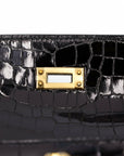 Hermès Kelly Pochette Crocodile.