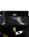 Hermès Kelly Pochette Crocodile.