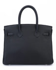 Hermès Birkin 30 Black.