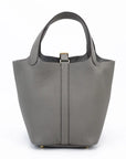 Hermès Picotin Lock 18 Gris Meyer.