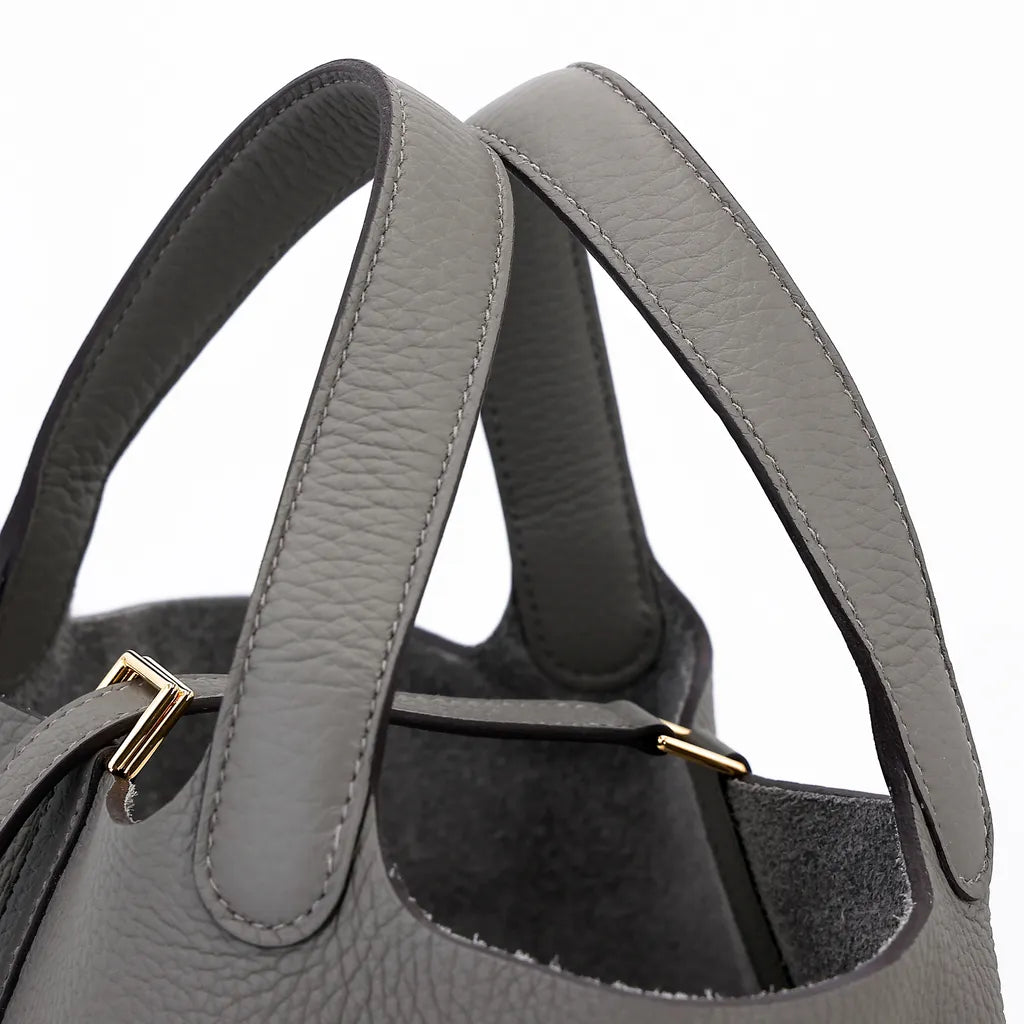 Hermès Picotin Lock 18 Gris Meyer.
