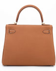 Hermès kelly 28 Gold.