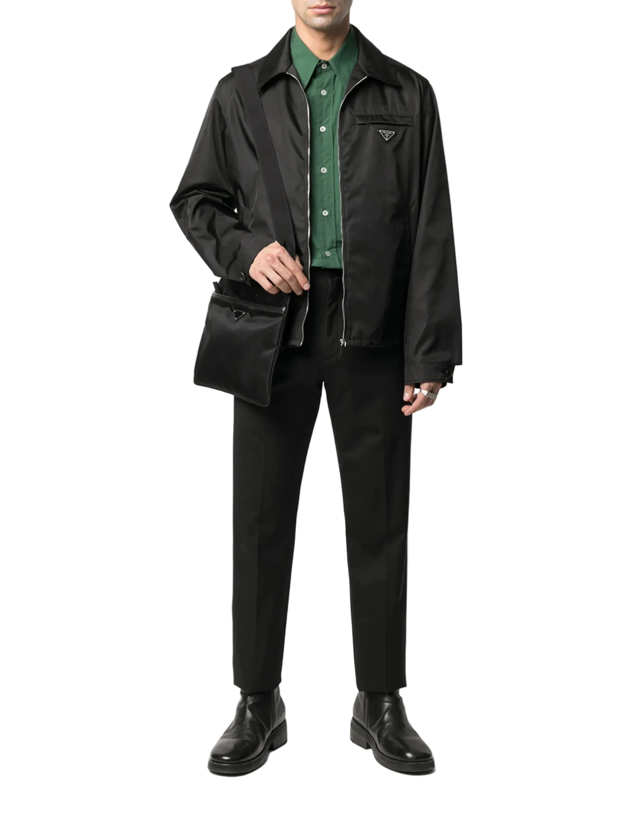 Prada Re-Nylon blouson jacket.