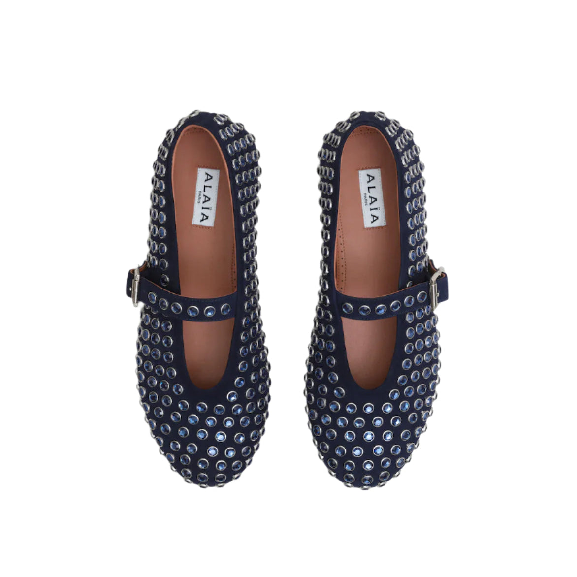 Alaïa Strass Ballet Flats.