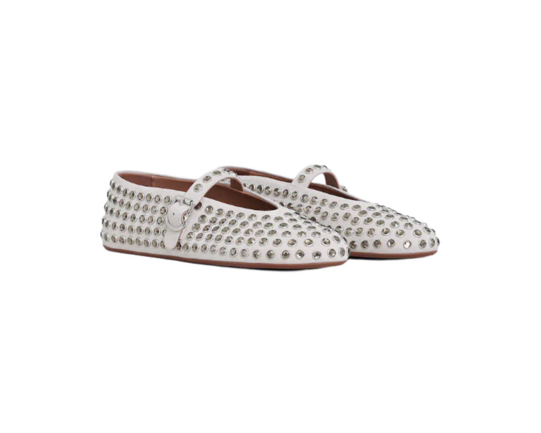 Alaïa Strass Ballet Flats.