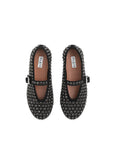 Alaïa Strass Ballet Flats.