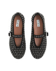 Alaïa Strass Ballet Flats.