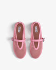 Alaia Fishnet Ballet Flats.