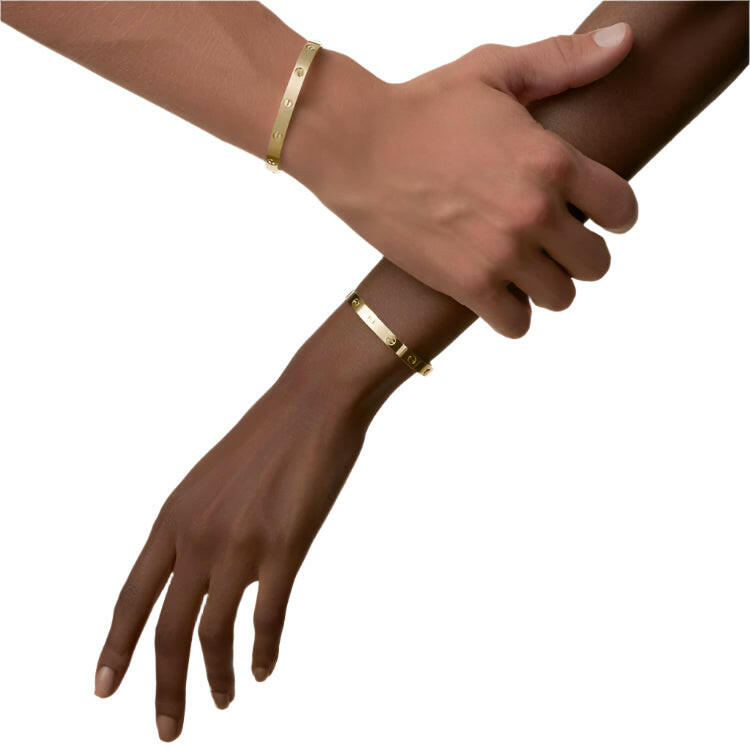 Cartier Classic Love Bracelet.