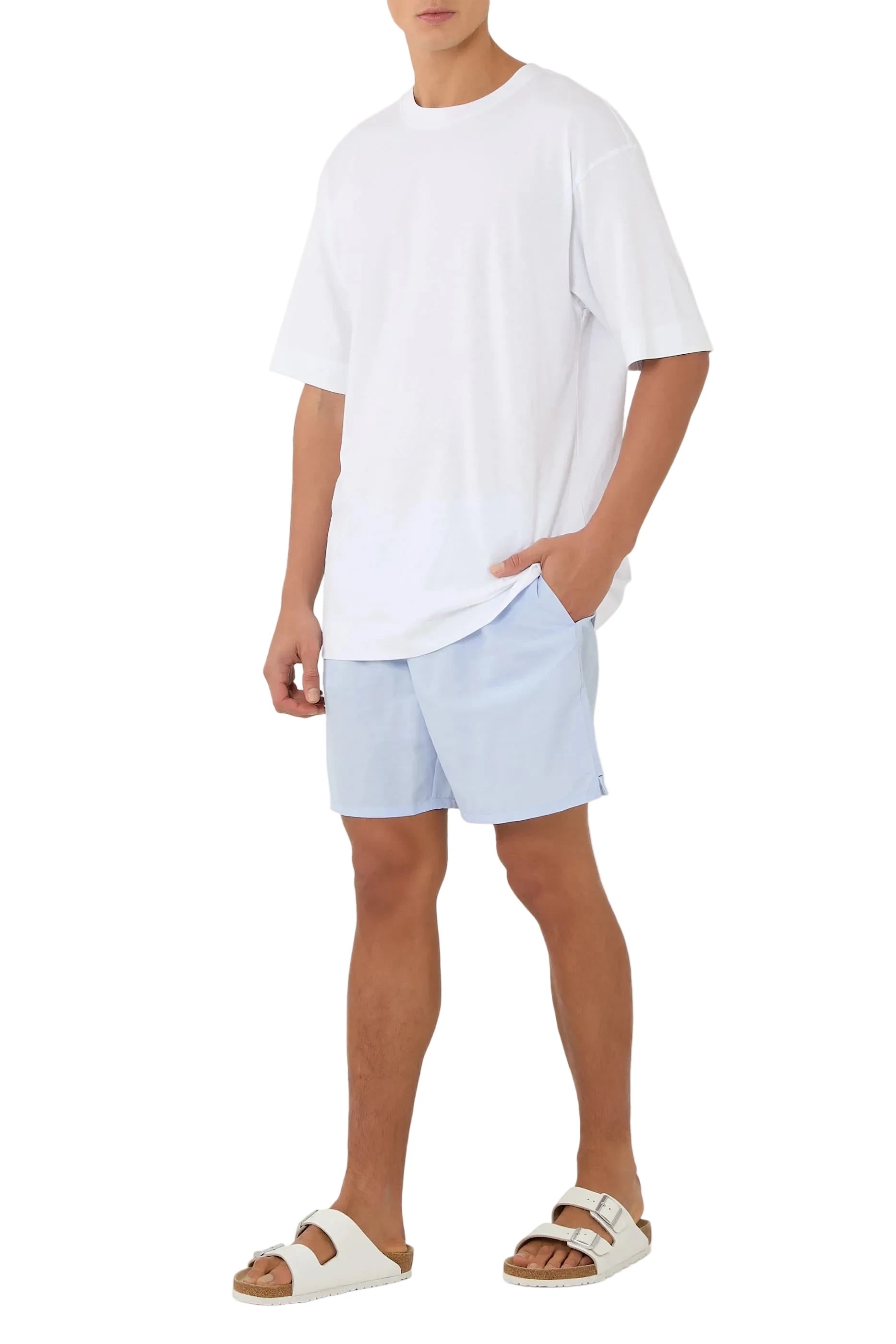Marane Linen Blend Swim Shorts front