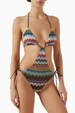 Missoni Trapeze-style Trikini back