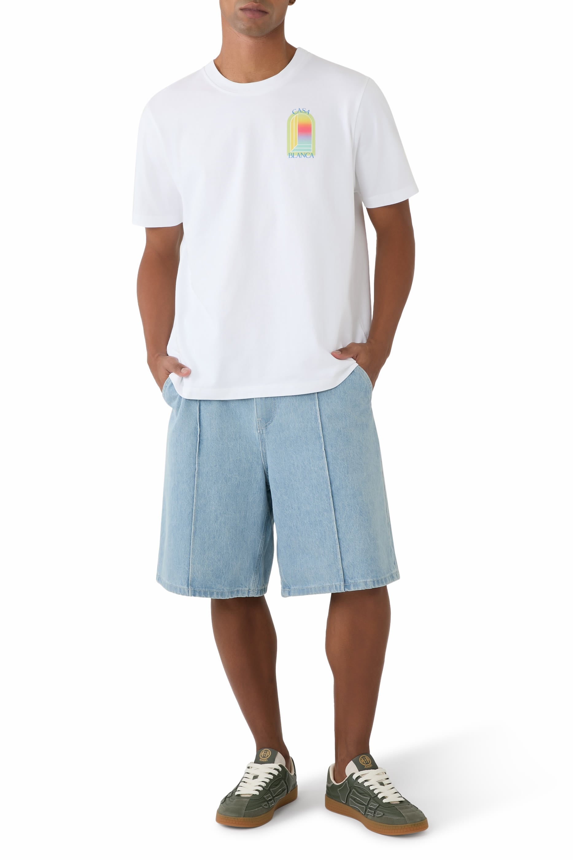 Casablanca Gradient L'Arche T-shirt front