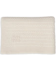Miu Miu cable-knit cashmere throw.