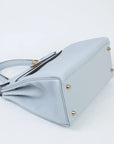 Hermès Kelly 28 Bleu Pale.