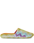 Missoni Home Giacomo cotton slippers.
