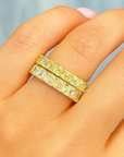 YELLOW DIAMONDS RING