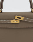 HERMÈS Kelly 25 Etoupe