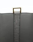 Hermès Picotin Lock Micro 14 Gris Mouette Ostrich
