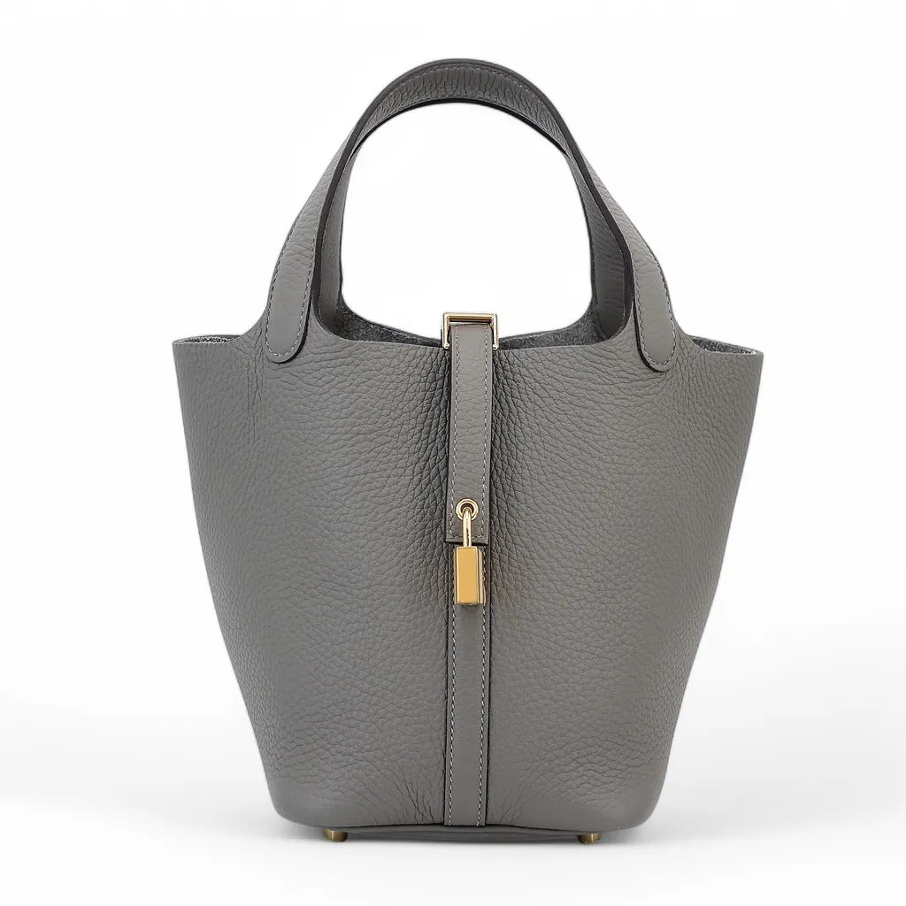 Hermès Picotin Lock 18 Gris Meyer.