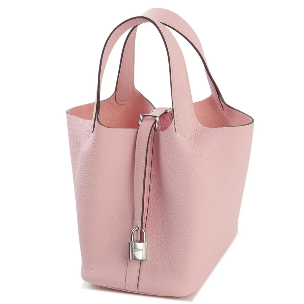 Hermès Picotin Lock 18 Rose Sakura.