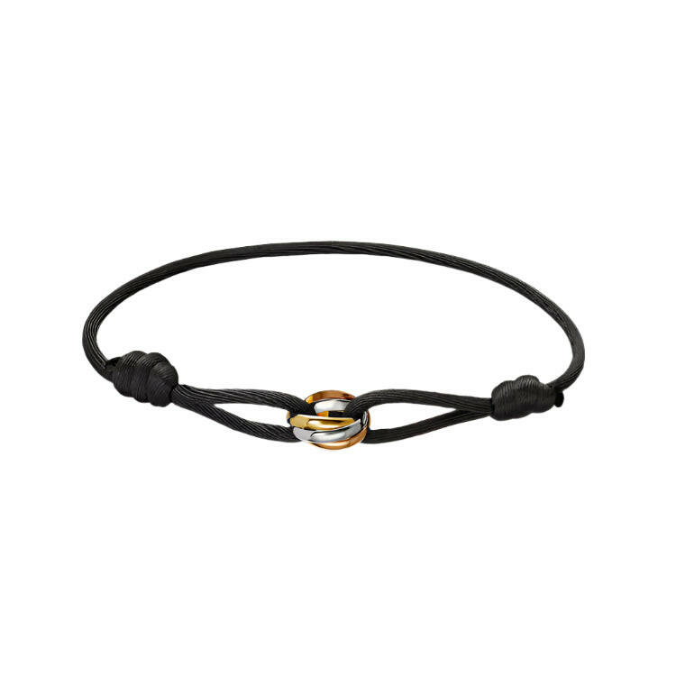Cartier Trinity Cord Bracelet.