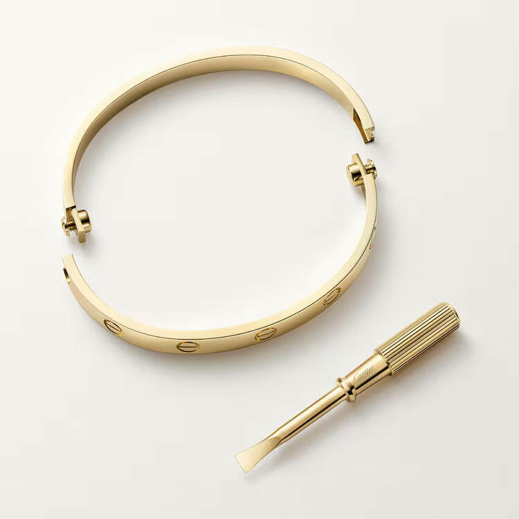 Cartier Classic Love Bracelet.
