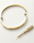 Cartier Classic Love Bracelet.
