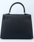 HERMÈS Kelly 25 Noir