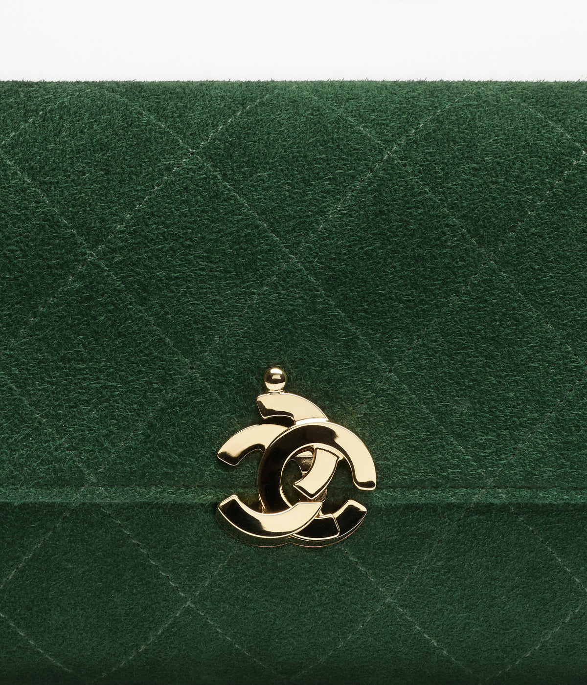 Chanel Small Flap Bag Dark Green
