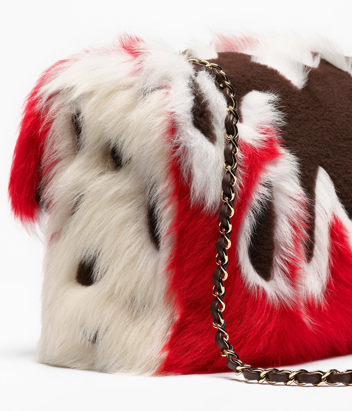 Chanel Maxi Flap Bag Shearling