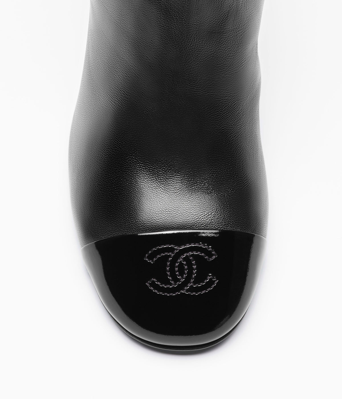 Chanel Short Boots Black