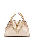 CHANEL 25 SMALL HANDBAG LIGHT BEIGE