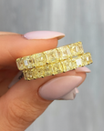 YELLOW DIAMONDS RING