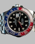 Rolex GMT-Master II Oyster, 40 mm, Oystersteel Reference 126710BLRO.