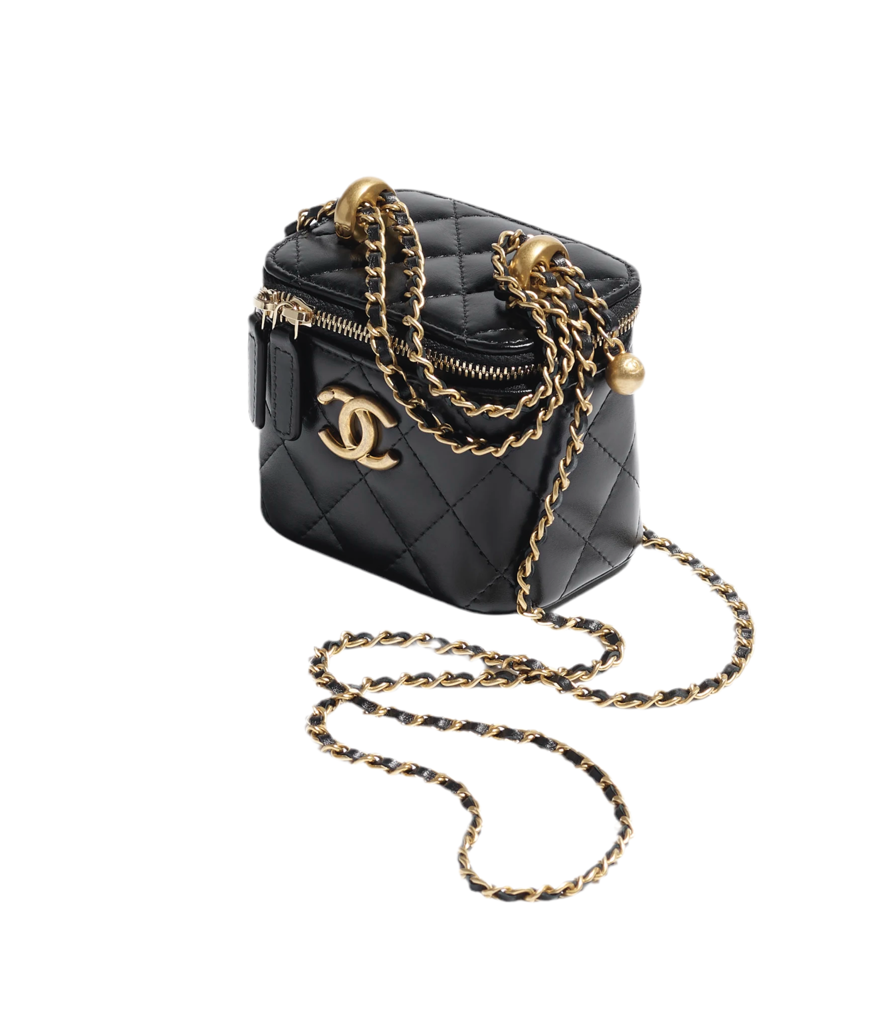 Chanel Small Vanity with Chain.