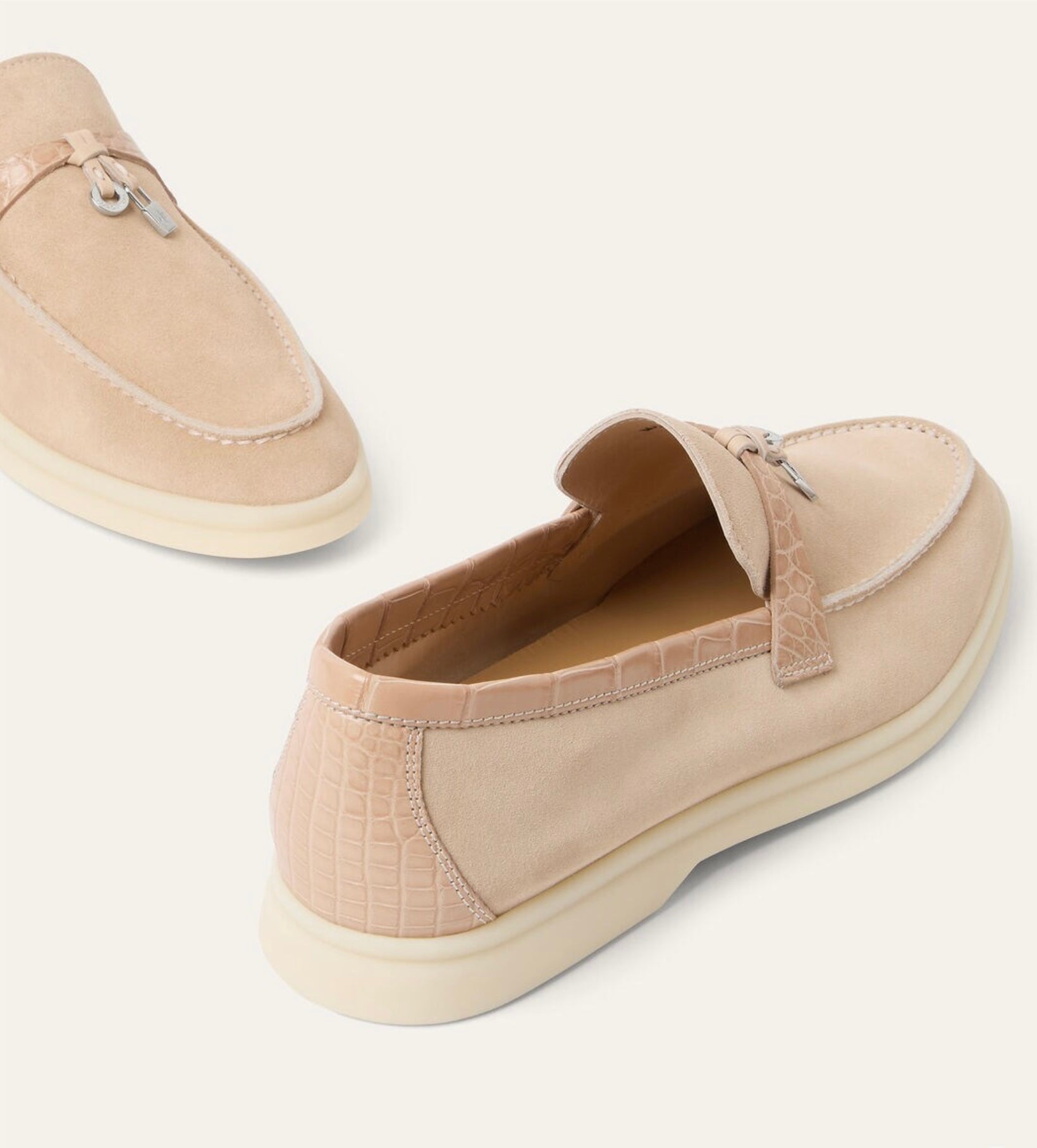 Loro Piana Summer Charms Walk Loafer.