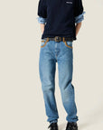 Miu Miu Five Pocket Denim & Curduroy Jeans.