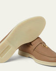 Loro Piana Summer Charms Walk Loafer/ Cream Bignet.
