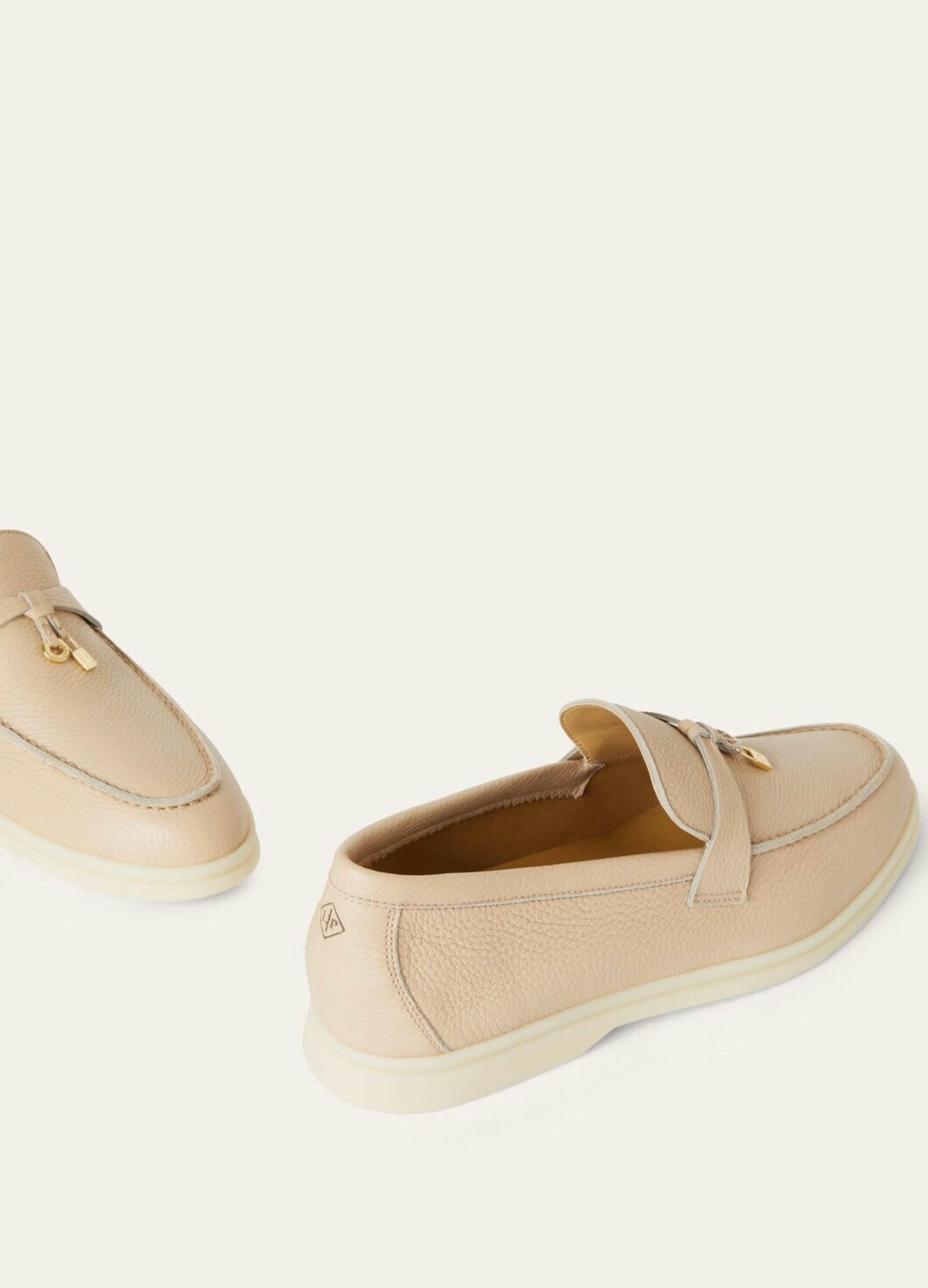 Loro Piana Summer Charms Walk Loafer.